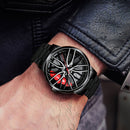 New Watches Men Sports Car Men Watches Quartz Waterproof Sport Rim Hub Wheel Wristwatch Car Quartz Men&