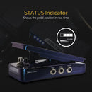 HOTONE Soul Press II Brasil 4 in 1 Switchable Wah Active Volume Passive Expression Effect Pedal with Visible Position Indicators
