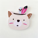 Nordische Kinderzimmer Deko Tiere Fuchs Bär 3D Wandsticker für Kinderzimmer Wandsticker Tiere Nordischer Fuchs Feder Wandsticker