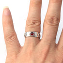 S925 Sterling Sliver Howl's Moving Castle Ring Hayao Miyazaki Anime Howl Sophie Cosplay Ring Sliver Jewelry US size 5 6 7 8 9#