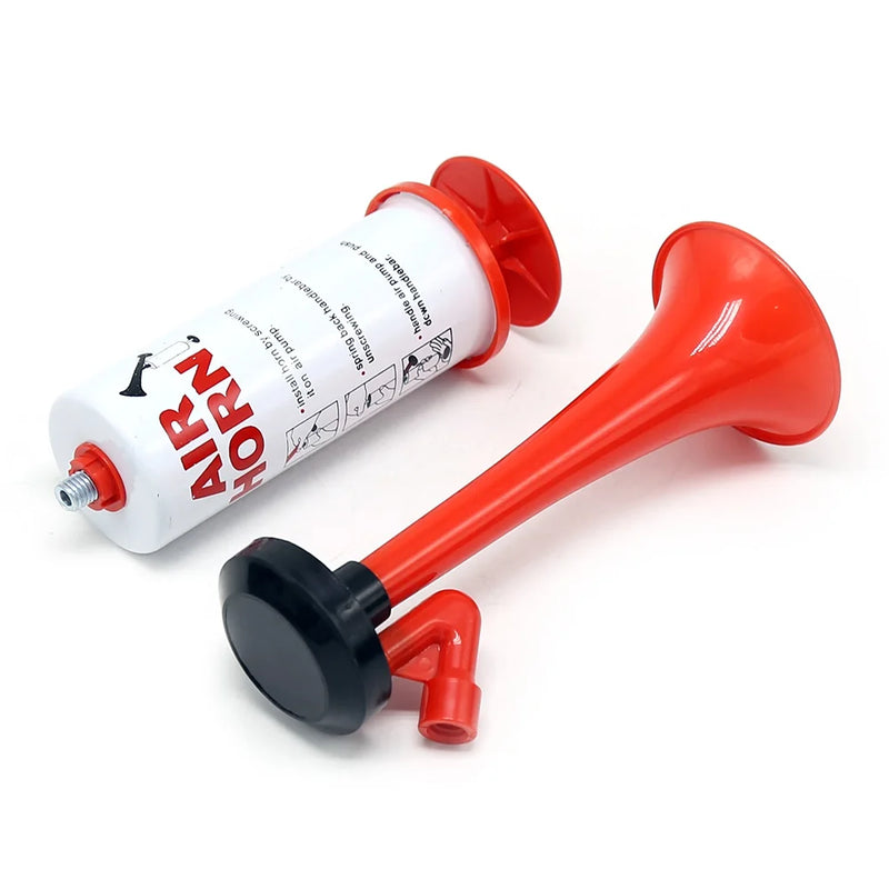 Super Horn Hand Pump Air Horn Cheerleading Soccer Ball Sports Fans Horn Plastic Trumpet with Gas Pump Fine Qaulity