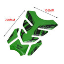 Für Honda Yamaha Tankpad Aufkleber Fischgräte 3D Tankpad Aufkleber Ölgas Protektor Abdeckung Dekoration Flamme Motorrad Zubehör