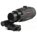 Vector Optics 3x 4x 5x Power Magnifier | Flip Side Quick Switch | QD Mount & Reticle Centered | Present Excellent Image