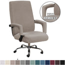Elastischer Bürostuhlbezug Modern Schmutzabweisend Chefsessel Gaming-Stuhl Rotierender Sesselbezug Verdickte Armlehnenhusse
