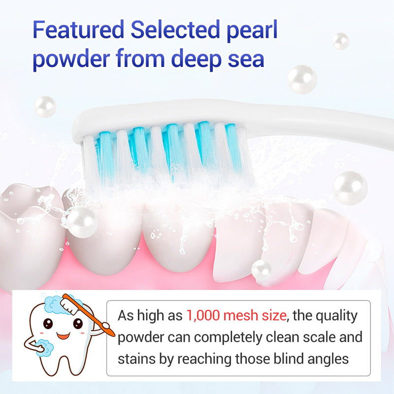 BREYLEE Teeth Whitening Powder Toothpaste Remove Plaque Stains Bleaching Dental Tools Oral Hygiene White Toothbrush Cleaning 30g