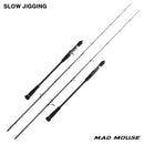 MADMOUSE Japan Full Fuji Parts Slow Jigging Rod 6"3 Jig Weight 80-350G 15kgs Shipping/casting Boat Rod Slatwater Fishing Rod