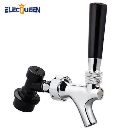 Craft Beer Zapfhahn mit Liquid Ball Lock Schnellkupplung, Brauen Chrom Bierhähne Hausbrauerei Bierzapfanlage