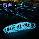 EL Draht Auto Innenbeleuchtung Ambiente LED Flex RGB Streifen Auto Flexible Atmosphäre Neonröhre Weiche USB Lampe Beleuchtungsseil Band Licht