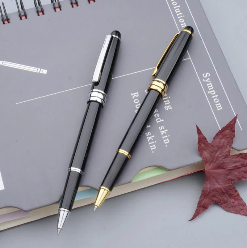 High Quality Full Metal Roller Ballpoint Pen Office Business Men Brand Writing Gift Pen Buy 2 Send Gift