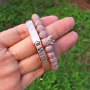 3pcs/Set Hot Men Titanium Steel Roman Numeral Bracelet Horseshoe Buckle Bangles Pulseira Bileklik Luxury Handmade Jewelry