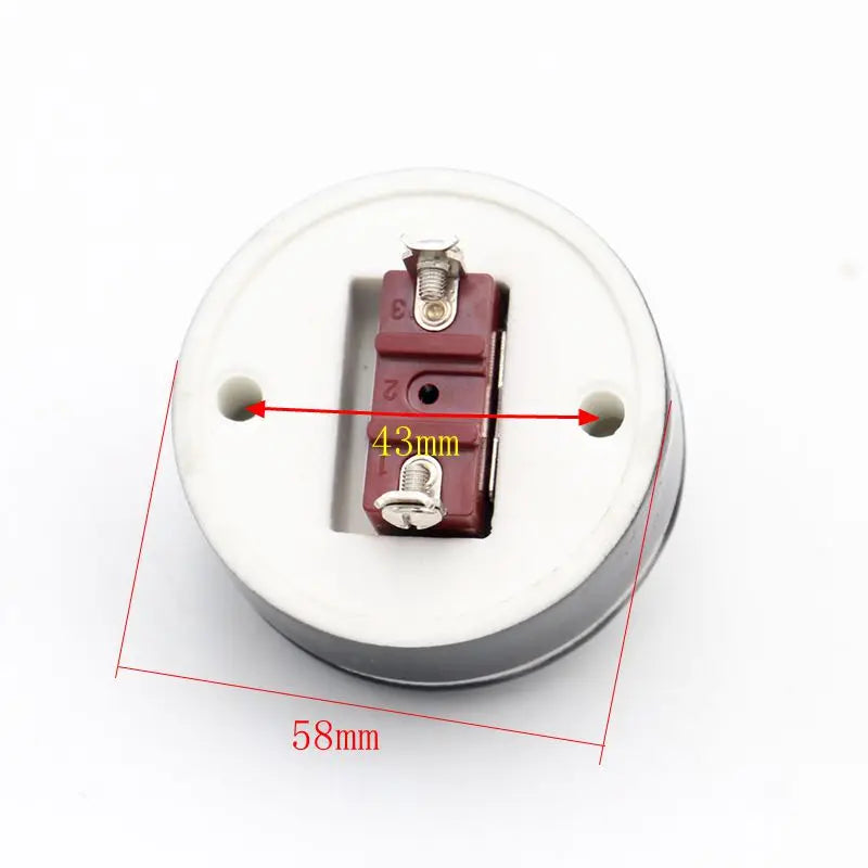 AC 250V Vintage Ceramic Toggle Switch Brass Lever Rocker Retro ON OFF Wall Switch Classical Lamp Switch