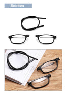 MGHBHS high-grade TR magnetic absorption hanging neck reading glasses for men and women portable magnet reading glasses