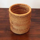 Handgefertigte Rattan-Essstäbchen, Löffel, Tafelmesser, Gabel, Besteck-Aufbewahrungsbox, Haushalt, Aufbewahrungskorb, Aufbewahrungsregal, Küchenhelfer