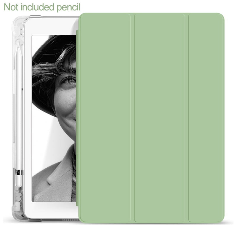 Pencil Holder Case For iPad Air 4 Case 2020 iPad Pro 11 Case 2021 Pro 12.9 10.5 Funda 10.2 9th 8th Cover 9.7 Mini 6 5 Smart Capa