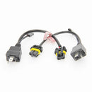 2pcs H4 H/L Relay Harness Wire For 12V 35W 55W 9003 H4 Hi/Lo BiXenon HID Bulb Wiring Controller