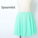 Girls Kids Ballet Skirt Sheer Chiffon Ballet Tutu Pink Kids Gymnastics Leotard Skirts Dance Skirt