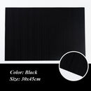 2/4/6Pcs Placemats PVC Dining Table Mat Weave Disc Pads Bowl Coasters De Cozinha 30*45cm Plate Bar Kitchen Coffee Table Mat