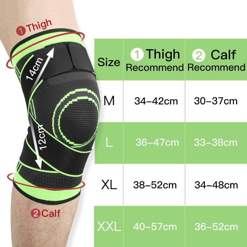 SKDK 4PC/Set Compression Knee Sleeve Sports Running Basketball Fitness Cycling Tennis Knee Ankle Elbow Wrist Support Set