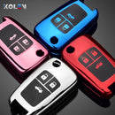 Soft TPU Car Remote Key Case Cover For Chevrolet Cruze Aveo Trax Sail Malibu Captiva Opel Vauxhall Astra J Corsa Insignia Mokka