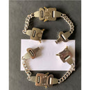 2020 ALYX 4 Buckle Halsketten Herren Damen 1017 ALYX 9SM Halskette Edelstahl Abnehmbar Dual-Use Made In Austria 1:1 Version