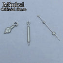 Miuksi silver watch hands green blue luminous hands fit NH35 NH36 ETA2824 2836 Miyota8205 8215 821A Mingzhu DG2813 3804 movement