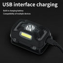 SUPERFIRE HL16 Motion Sensor Powerful Headlight Outdoor Sports Bicycle Lamp Fishing Waterproof USB Rechargeable LED Headlamp