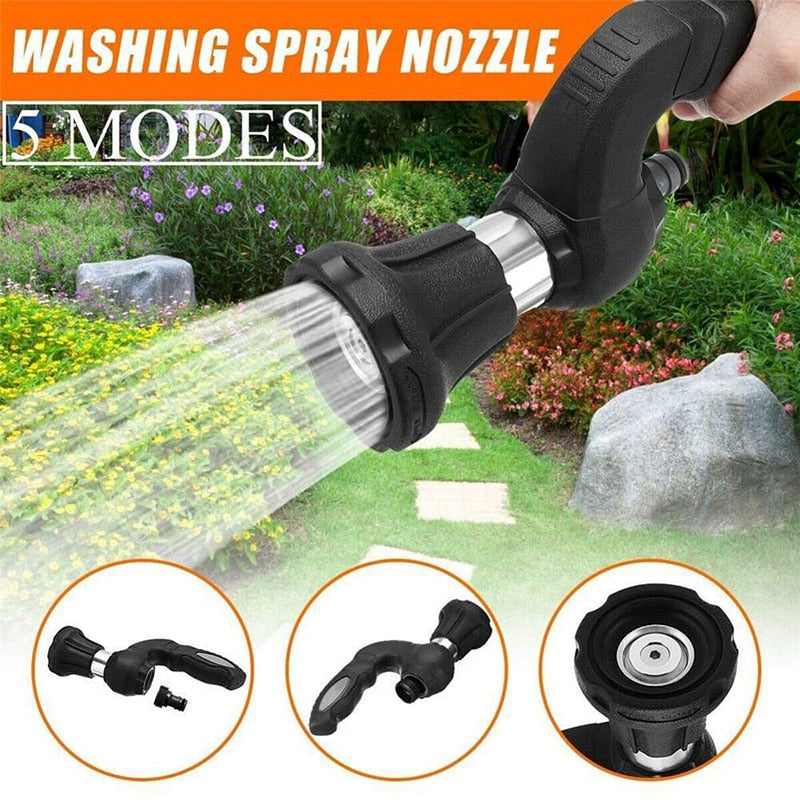 Pressurized Water Gun Sprayers Hose Blaster Fireman Nozzle Lawn Garden Super Powerful Home Original Car Washing