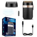 Original Kemei Powerful Rechargeable Beard Electric Shaver For Men Bald Head Shaving Machine Washable Electric Razor Wet Dry