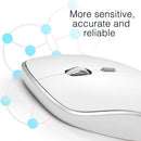 Drahtlose optische Maus 2.4G Einstellbare hochpräzise DPI Tragbarer USB-Empfänger Eine Lieblingsmaus