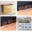 100/10Pcs Waterproof Sticker Powerful Non-Mark Photo Wall Auxiliary Double-Sided Pendating Fixed Two Sticky Bathroom Tape piece