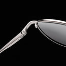Luftfahrt Metallrahmen Polarisierte Sonnenbrille Herren Farbwechsel Sonnenbrille Pilotenbrille Herren Tag Nachtsicht Fahren