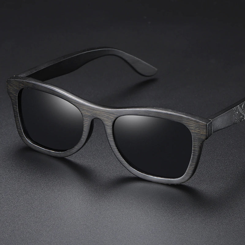 GM Handmade Brand Wooden Polarized Sunglasses Women Men Design Driving Wooden Mirrored Shades in Round Wood Box S1610B