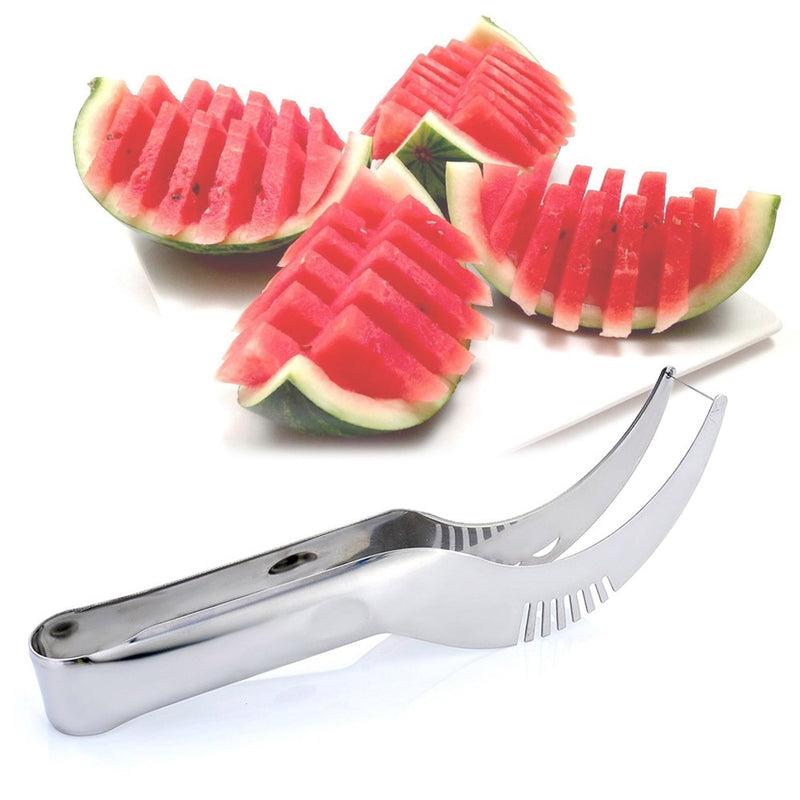 Stainless Steel Watermelon Slicer Fruit Knife Windmill Cutter Ice Cream Dig Ball Melon Baller Scoop Assorted Cold Kitchen Tools