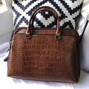 Fashion Women's PU Leather Briefcase For 13.3" 14.1 Inch Laptop Handbag Girls Shoulder Bags Woman Work Office Leather Handbags
