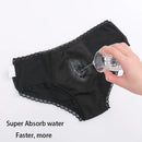 Sexy Lace Breathable Leakproof Woman Physiological Period Pants Antibacterial Four Layers Menstrual Panties Farewell To Sanit