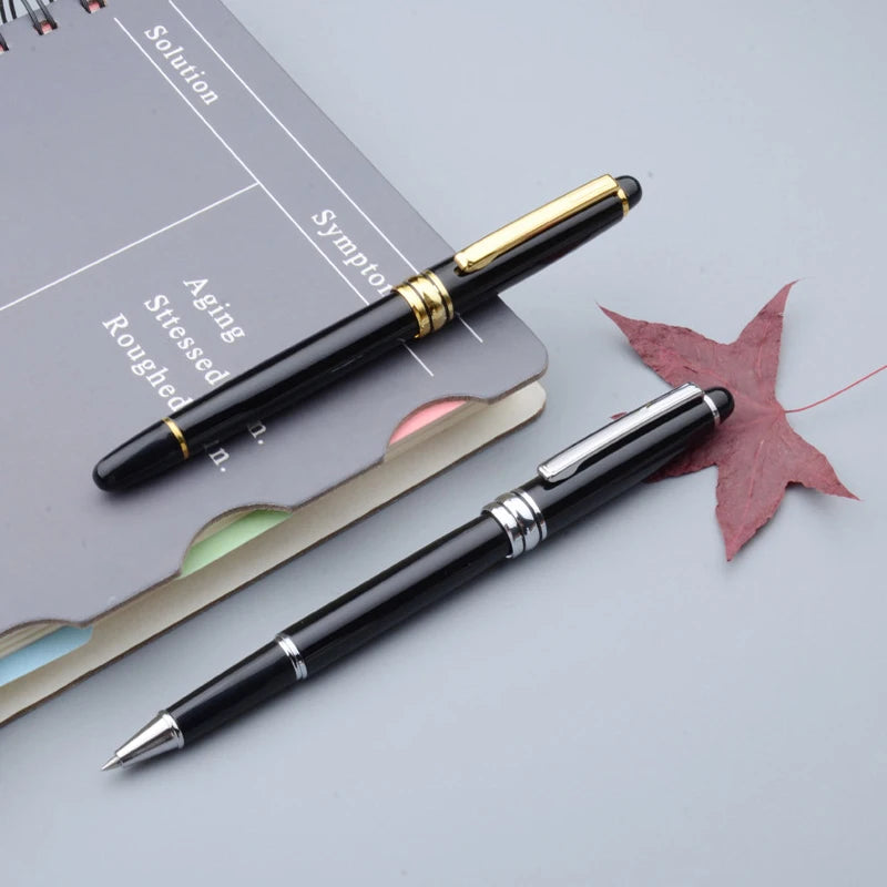 High Quality Full Metal Roller Ballpoint Pen Office Business Men Brand Writing Gift Pen Buy 2 Send Gift