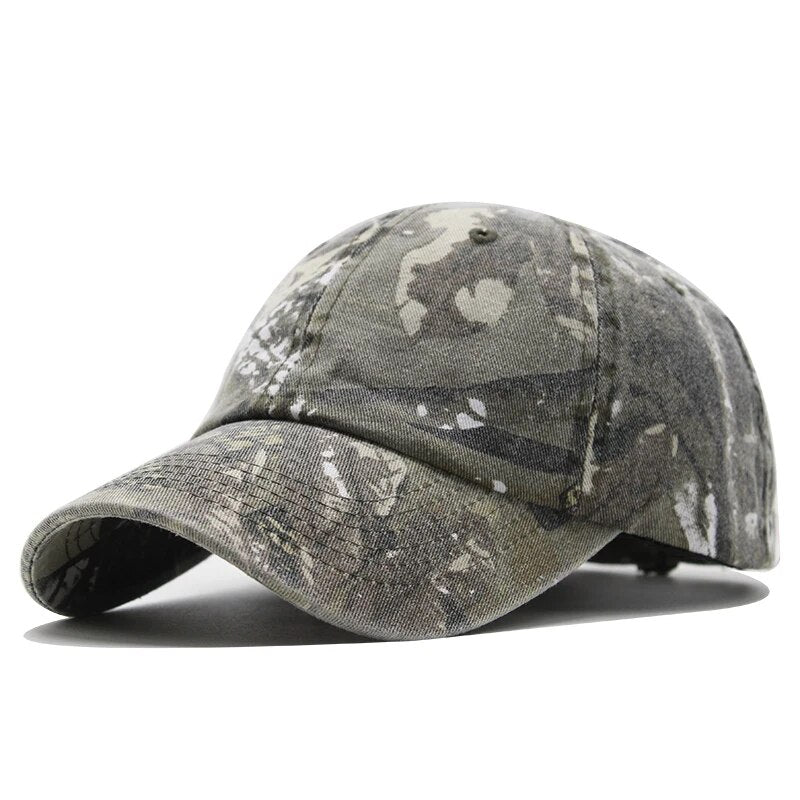 Men's Women's Classic Men Military Caps Adjustable Army Camouflage Sun Hats Outdoor Sports Camping Style Chapeu