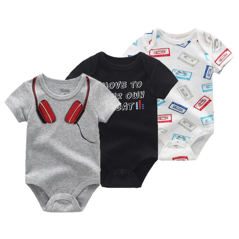 Super Cotton Baby Bodysuit Fashion  Newborn Body Baby Suits Short Sleeve Overalls Infant Boy Girl Jumpsuit kids clothes