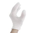 iEFiEL Wiederverwendbare Baumwollhandschuhe Elastische weiche Handschuhe für trockene Hände Feuchtigkeitspflege Kosmetik Ekzem Hand Spa Münzen- und Schmuckinspektion