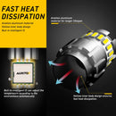 AUXITO 2X P21W 1156 BA15S BAY15D W21/5W T20 7443 LED Bulb Canbus No Error 3157 P21/5W T15 T25 6500K White Car Reverse Light DRL