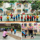 Outdoor-Sportspiel Requisiten Weste Klebrige Trikot-Weste Spielweste Weste mit klebrigen Ballwurf-Spielzeugen für Kinder Sportspielzeug