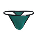 Pure Color Mens Thong Seamless Transparent Underwear T-back Soft Panties Pure Male T-Back 8 Colors