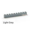 20PCS Thick 1x10 DIY Building Blocks Figures Bricks Educational Creative Size Compatible With Brands Toys for Children 6111