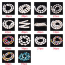 Natürliche Muschelperlen, Perlmutt, Liebe, Stern, Oval, Rund, Flach, lose Abstandshalterperlen für die Schmuckherstellung, DIY Charm Armband Halskette