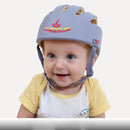 Infant Baby Safety Helmet Toddler Head Protection Soft Adjustable Cap Anti-fall Baby Helmet for Crawling Walking 1 Year Boy Girl