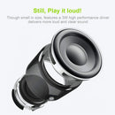 EWA A106 Pro Mini Bluetooth Lautsprecher mit Custom Bass Radiator, IPX7 Wasserdicht, Super Tragbare Lautsprecher, Reise-Etui inklusive