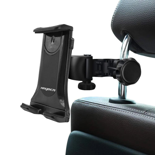 Car Holder 4-11" Tablet Back Seat Universal Bracket 360 Rotating Headrest Mount Microphone Tablets PC Stand for iPad Air pro 9.7