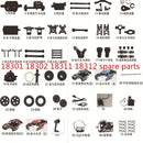 HS 18301 18302 18311 18312 RC Car spare parts car shell charger Wave box shell tire motor servo receiver remote Drive shaft etc
