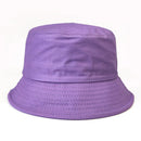 Children Cotton Bucket Hats Girl Summer Sunscreen Panama Hat Boy Pure Color Sunbonnet Fedoras Outdoor Fisherman Hat Beach Cap