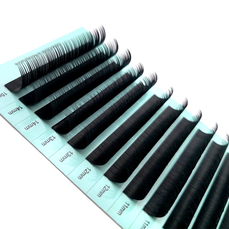 8 cases /Lot Mix Length Eyelash Extension c/d/u Individual Eye lashes  For building ,False Eyelash Extension Natural Lashes